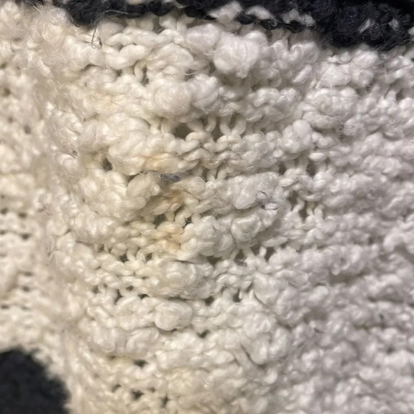 FREE People woman’s black and white sweater - Picture 3 of 11